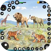 Wild Tiger Sim: Animal Games