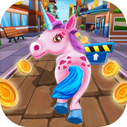 Play Unicorn Run Rush: Endless Runner Games