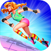 Roller Skating Girl: Perfect 10 ❤ Free Dance Games