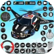 US Police Heli Car Chase Games