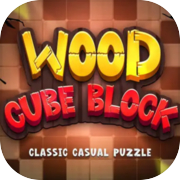 Wood Cube Block: Classic Casual Puzzle