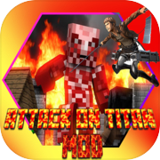 Mod Attack of Titans in MCPE + AOT Skins