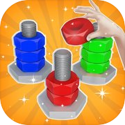 Play Screw & Nuts Jam: Sort Puzzle!