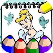 Cinderella Coloring Book