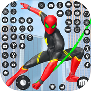 Spider Fighter Rope Hero Game