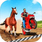 Stunt Bike Racing Animal Games