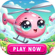 Play Pink Helicopter Game