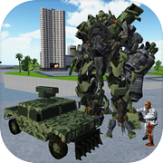 Play X Ray Robot : Zombie Offroad