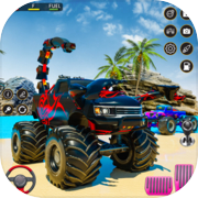 Monster Truck Ramp: Car Games