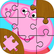 Puzzle For Peppa Pig