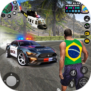 Play Police Thief Games: Cop Sim