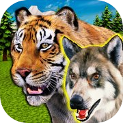 Animal Simulator-Wolf Games 3D