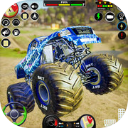 Play Monster truck Stunt Car Drive