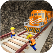 Uphill Tunnel Construction Train Builder