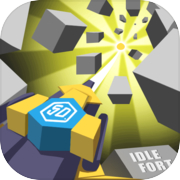 Play Idle Fort - brick breaker shooting merge game