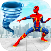 Play Rope Flying Hero Tornado Games