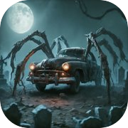 Scary Spider Car Horror Drift