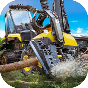 Logging Harvester Truck