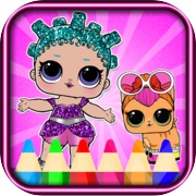 Play coloring of surprise dolls fans