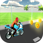 Motorbike Traffic Game