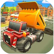 Loader & Dump Construction Truck