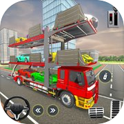 Crazy Car Transport Truck Sim