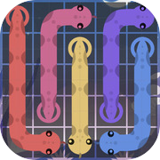 Line Snake Pipe Puzzle:Art