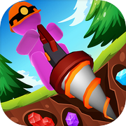 Play Idle Gold Miner - Drill Games