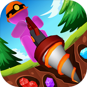 Idle Gold Miner - Drill Games