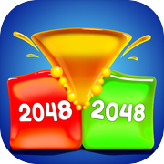 Jelly Cubes 2048: Puzzle Game