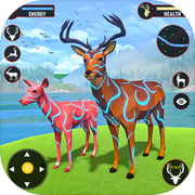 Play Deer Simulator Fantasy Jungle