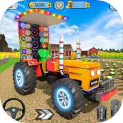 Modern Farmer Tractor Game 3D