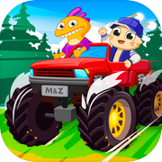 Play MonMon & Ziz: Kids Car Racing