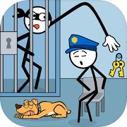 Play Stickman Thief Puzzle: IQ Test