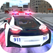 Play American i8 Police Car Game 3D