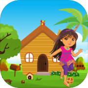 Play Happy Girl Rescue Kavi Game-367