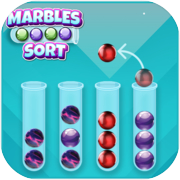 Play Ball sort puzzle: marble color