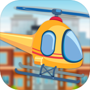 Play Heli Hoops - Flappy Helicopter