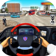 #1 bus driving simulator pro +