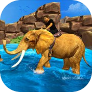 Elephant Rider Simulator Game