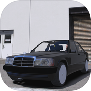 Crime Cars Race: Mercedes 190E