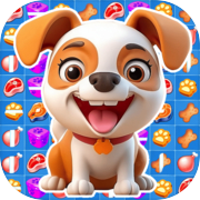 Puppy Pet Crush Match 3 Puzzle