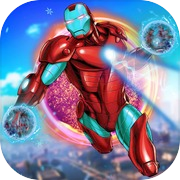 Iron Rope Hero - Firestorm Superhero Crime City