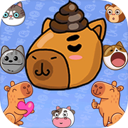 Play Merge Animal Capy Puzzle game