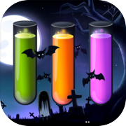 Play Water Sort Halloween Puzzle