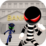 Play Stickman Bank Robbery Escape