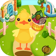 Play Happy Farm Fruit Puzzle Mania