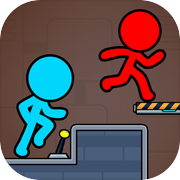 Play Red Blue Stickman: Escape Game