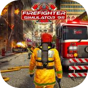 Firefighter Simulator 911 : Car Fire Truck Driver