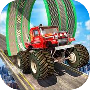 Play Monster Truck Stunt Impossible Tracks
